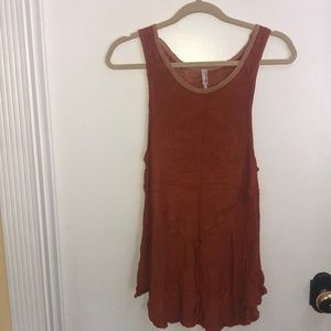 Intimately Free People Burnt Orange Tank